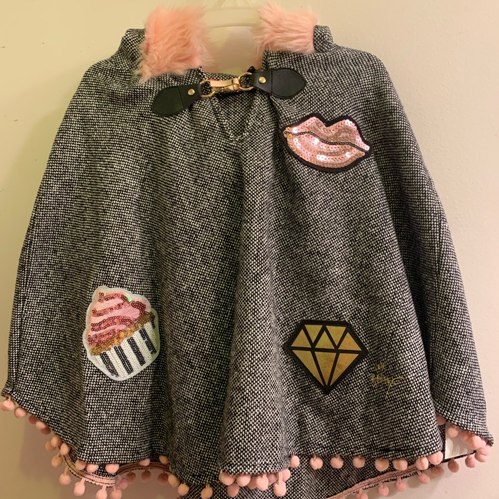 Betsey Johnson poncho